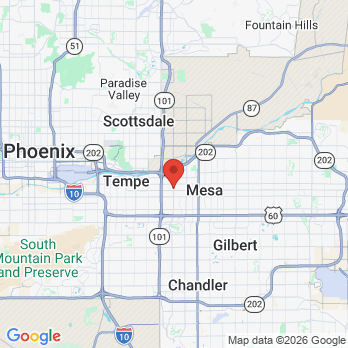 Map to Primary Office office in Mesa, AZ