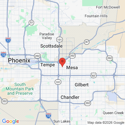 Map to Primary Office office in Mesa, AZ