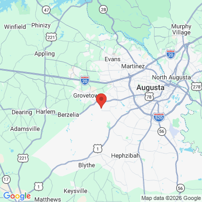 Map to  office in Fort Gordon, GA