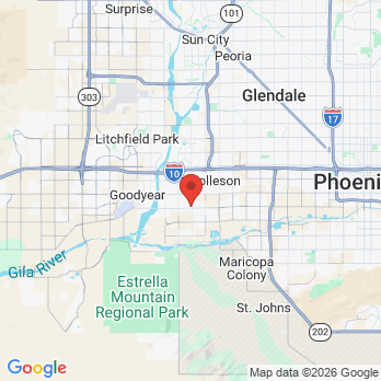 Map to HAPPY TEETH AVONDALE office in AVONDALE, AZ