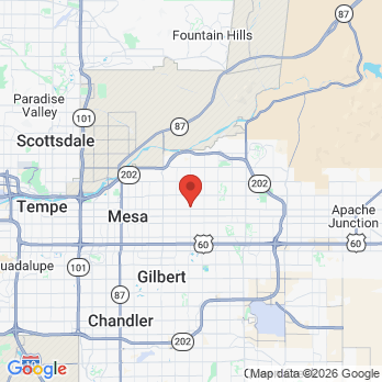 Map to Primary Office office in Mesa, AZ