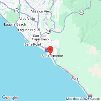 Map to Oceansight Dental & Implants office in San Clemente, CA