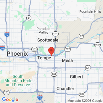 Map to N/a office in Tempe, AZ