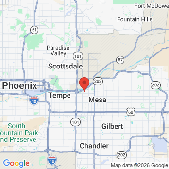 Map to Primary Office office in Mesa, AZ