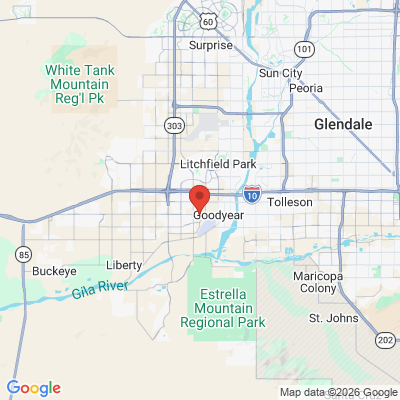 Map to  office in Goodyear, AZ