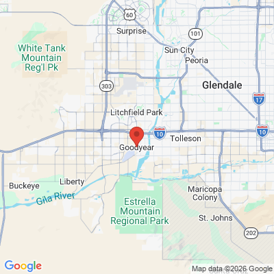 Map to  office in Goodyear, AZ