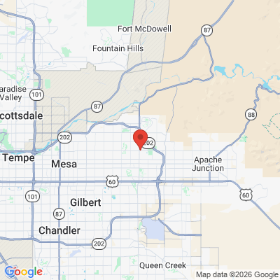 Map to Primary Office office in Mesa, AZ