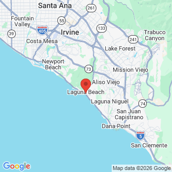 Map to Laguna Family Dentistry office in Laguna Beach, CA