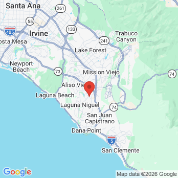 Map to Laguna Niguel Dental office in Laguna Niguel, CA