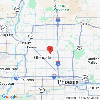Map to Tooth Club For Kids Phoenix office in Phoenix, AZ