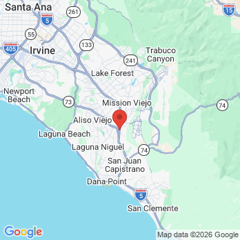 Map to Family Tree Orthodontics  office in Mission Viejo, CA