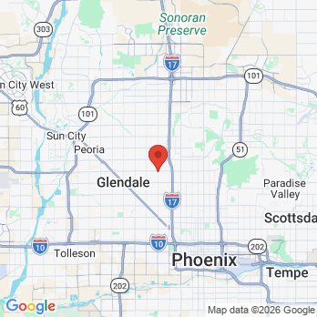 Map to DISCOUNT DENTAL office in Phoenix, AZ