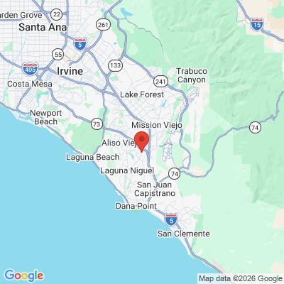 Map to  office in Laguna Niguel, CA