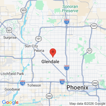 Map to Primary Office office in Glendale, AZ