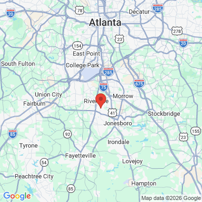 Map to  office in Riverdale, GA
