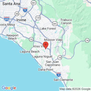Map to Laguna Dental office in Laguna Niguel, CA