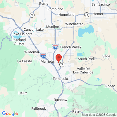 Map to Margarita Dental Group office in Murrieta, CA