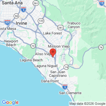 Map to Laguna Niguel Orthodontics office in Laguna Niguel, CA