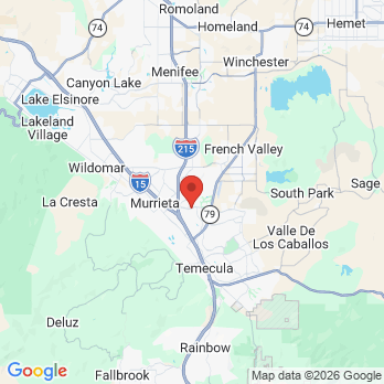 Map to Todd Curley DDS office in Murrieta, CA