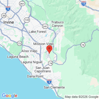 Map to Ladera Orthodontics  office in Ladera Ranch, CA
