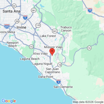 Map to Dr. M Reshad Dental office in Mission Viejo, CA