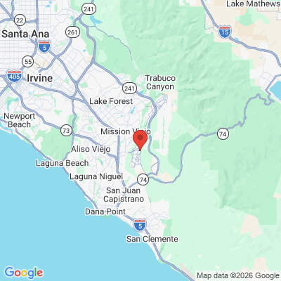 Map to  office in Ladera Ranch, CA