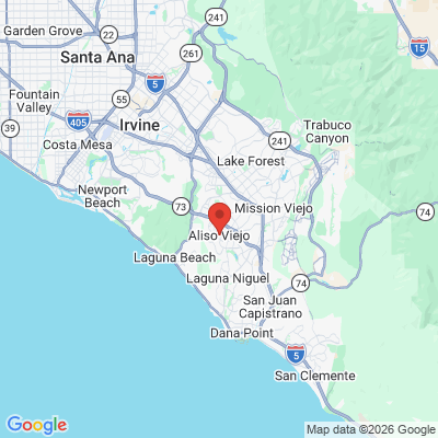Map to  office in Aliso Viejo, CA