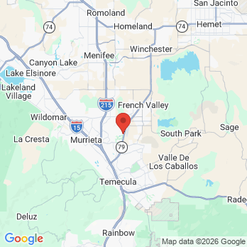 Map to Crossroads office in Murrieta, CA