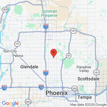 Map to Esperanza Dental Clinic office in Phoenix, AZ