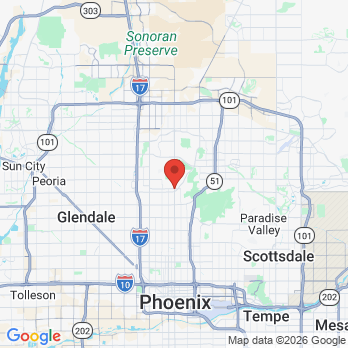 Map to Smile Max 365 office in Phoenix, AZ