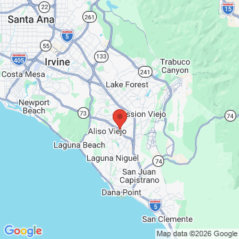 Map to Matt D Johnson DDS, Inc. office in Aliso Viejo, CA