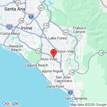 Map to Nellie Gail Dental  office in Aliso Viejo, CA