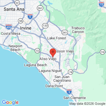 Map to Primary Office office in Aliso Viejo, CA