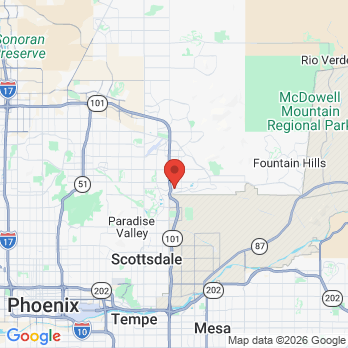 Map to Primary Office office in Scottsdale, AZ