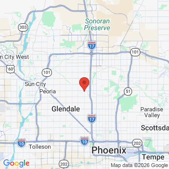 Map to Smile For Life Dentistry office in Phoenix, AZ