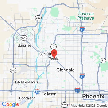 Map to Primary Office office in Peoria, AZ