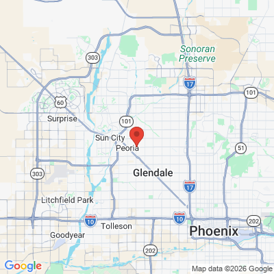 Map to Arise Dental - Your Local Peoria Dentist office in Peoria, AZ