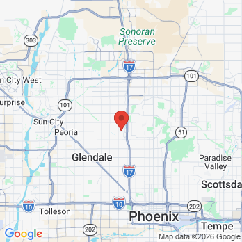 Map to Singh Smile Care office in PHOENIX, AZ