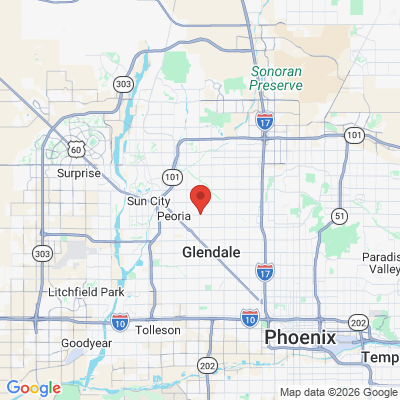 Map to Primary Office office in Glendale, AZ