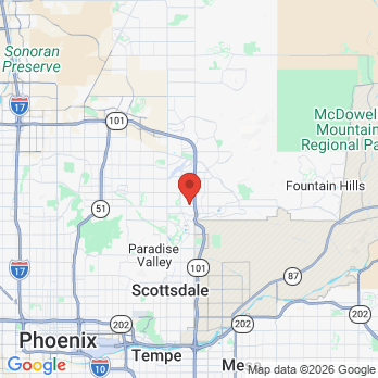 Map to Primary Office office in Scottsdale, AZ