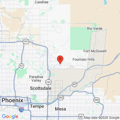 Map to Howard Sommers DDS office in Scottsdale, AZ