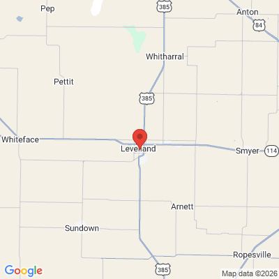 Map to  office in Levelland, TX