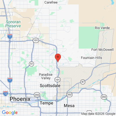 Map to My Scottsdale Dentist office in Scottsdale, AZ