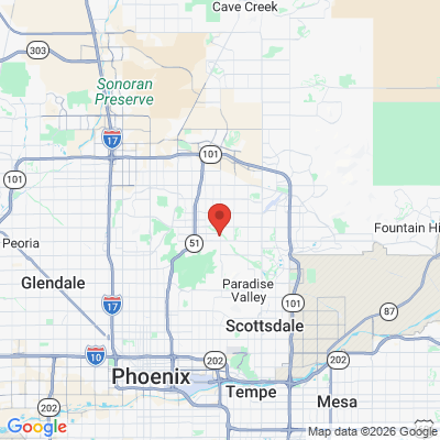 Map to  office in Phoenix, AZ