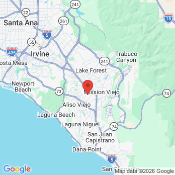 Map to Eastlake village dental office in Laguna Hills, CA