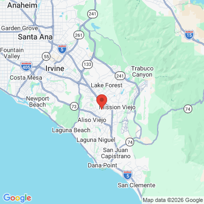 Map to Laguna Spa Dentistry office in Laguna Hills, CA