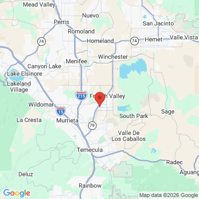 Map to  office in Winchester, CA