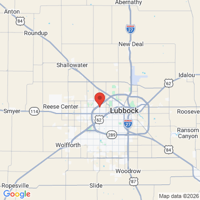 Map to  office in Lubbock, TX