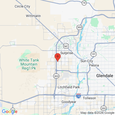 Map to  office in Surprise, AZ