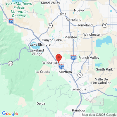 Map to  office in Wildomar, CA